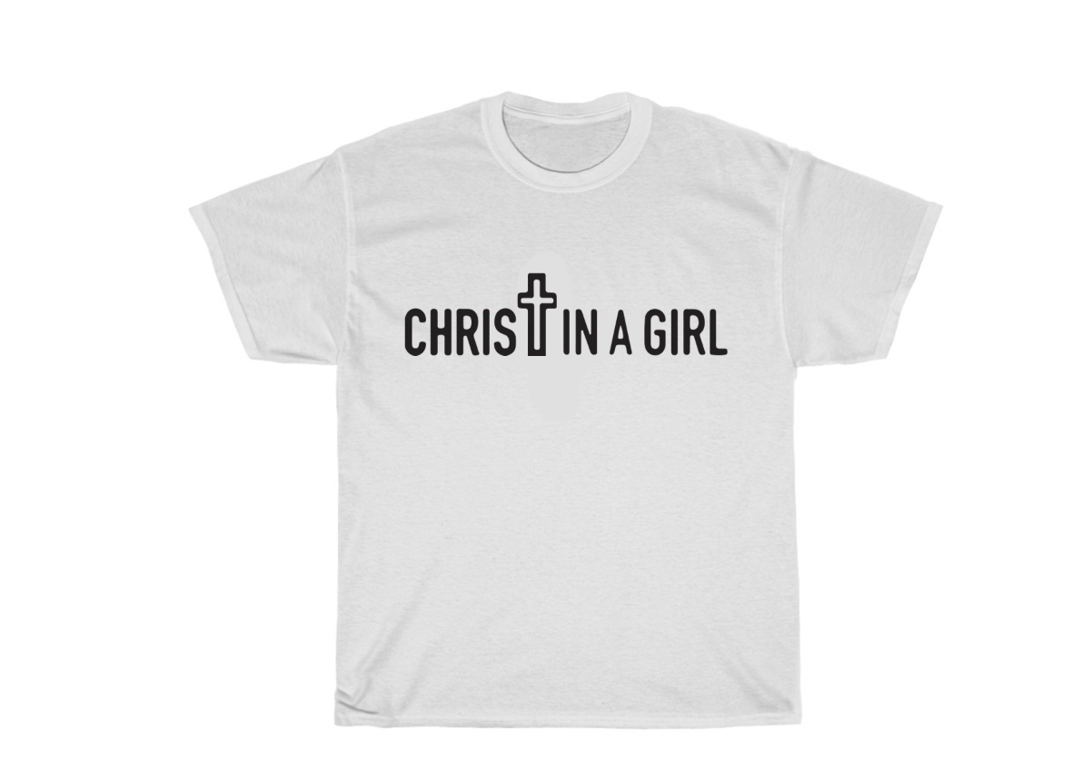 ChristInA Girl Cross Tee