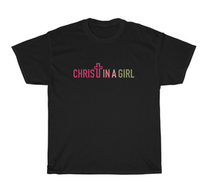ChristInA Girl Cross Tee